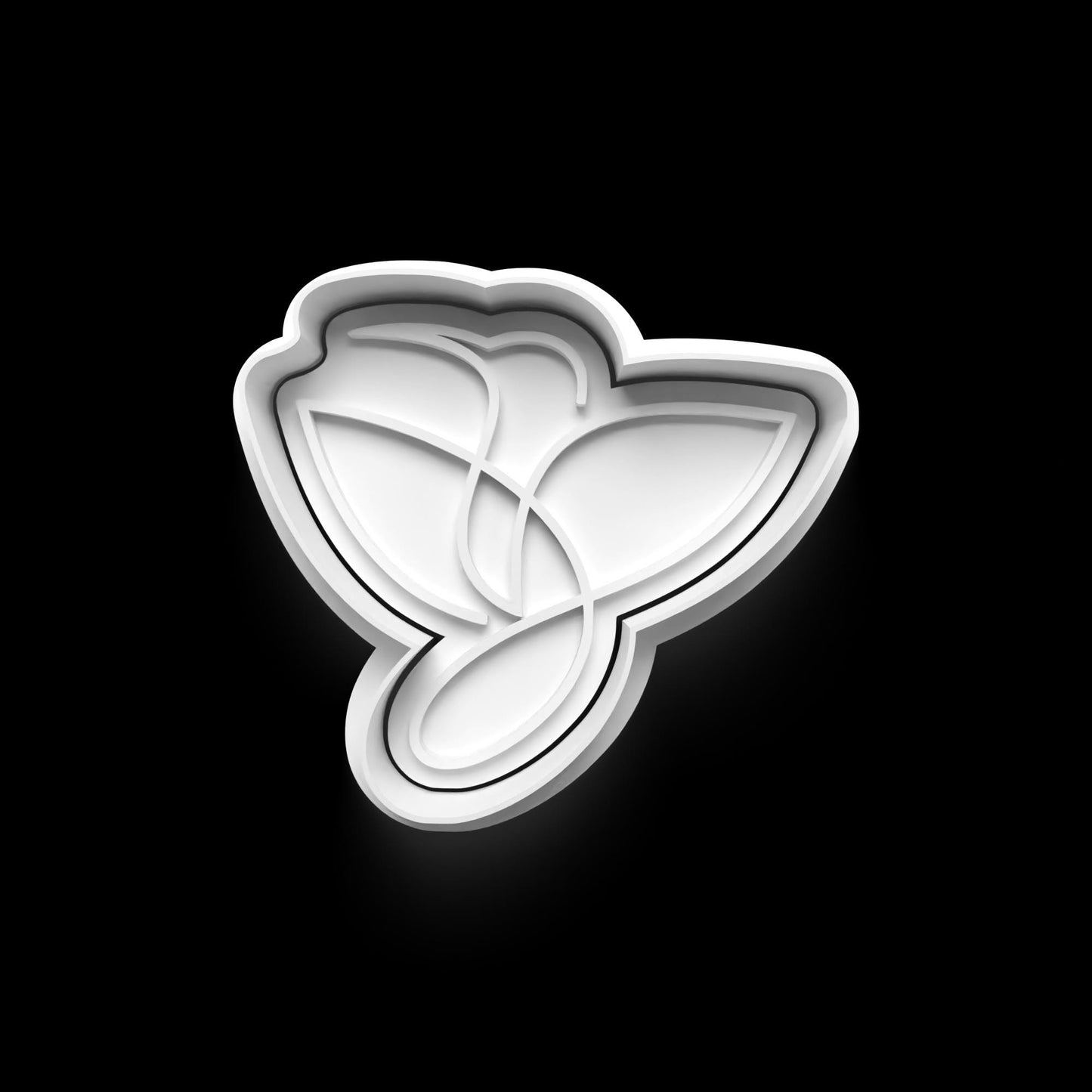 3D-Printed Hummingbird Line Art Cookie Cutter Set – Elegance in Every Bite! 0819