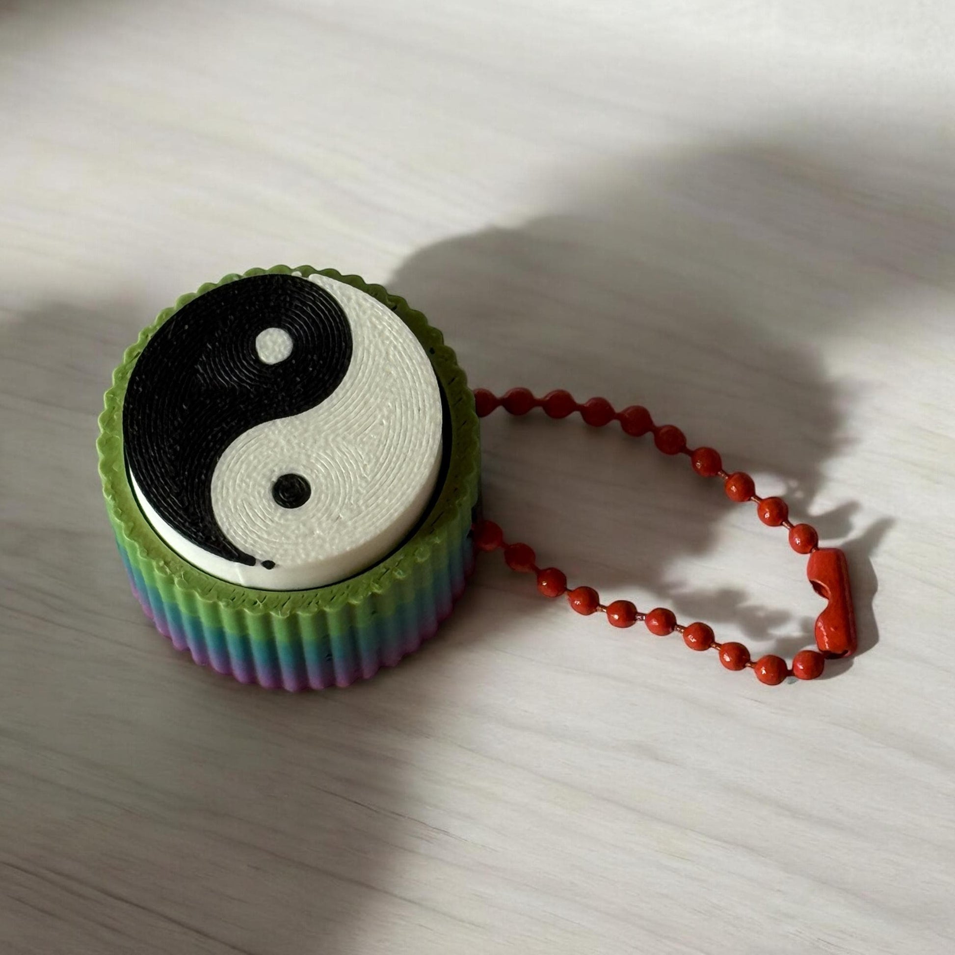 Adorable 3D Printed Yin Yang Clickers - Perfect Handheld Size! Adhd