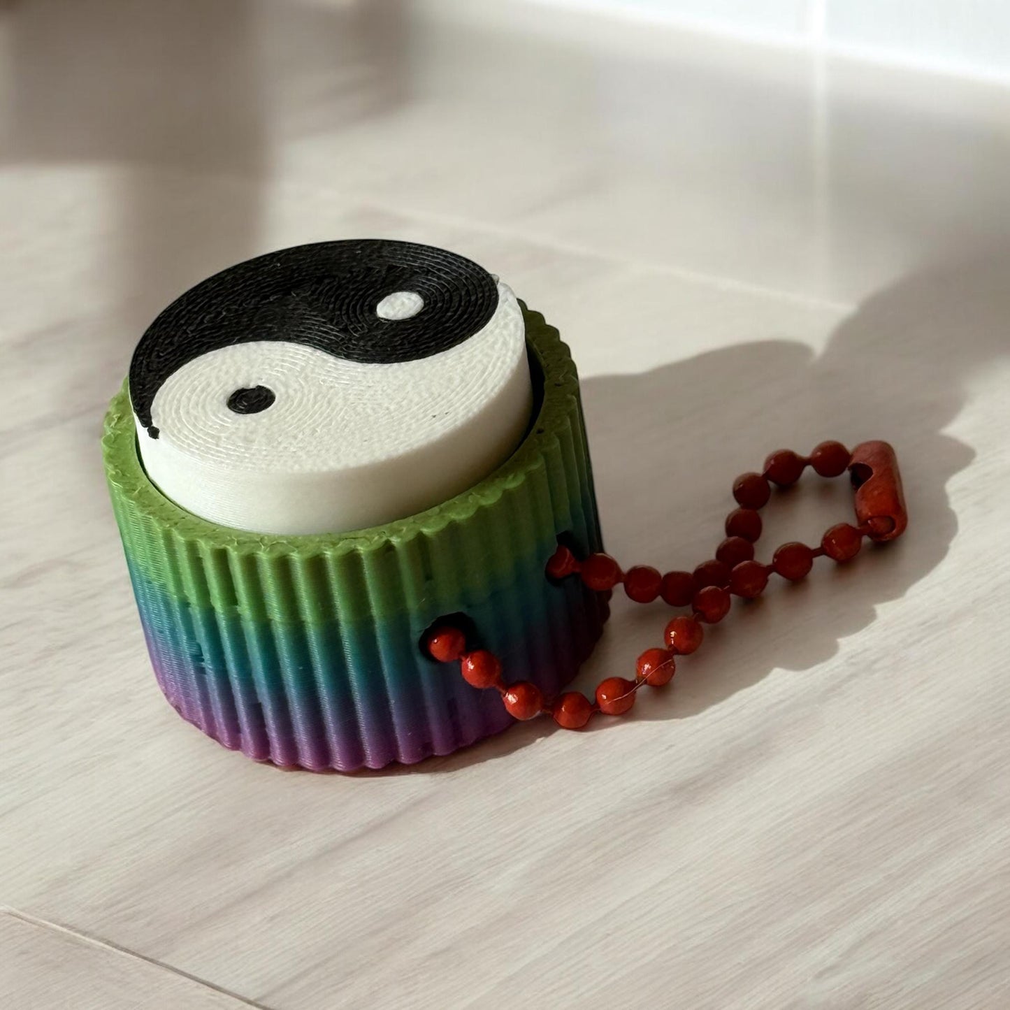 Adorable 3D Printed Yin Yang Clickers - Perfect Handheld Size! Adhd