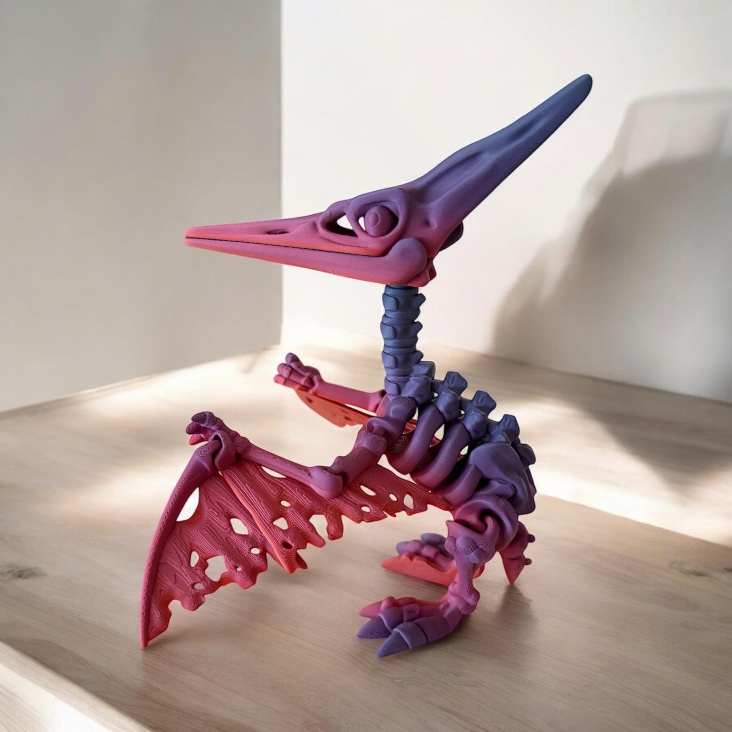 3D Printed Skeleton Pteranodon – Prehistoric Fossil Replica