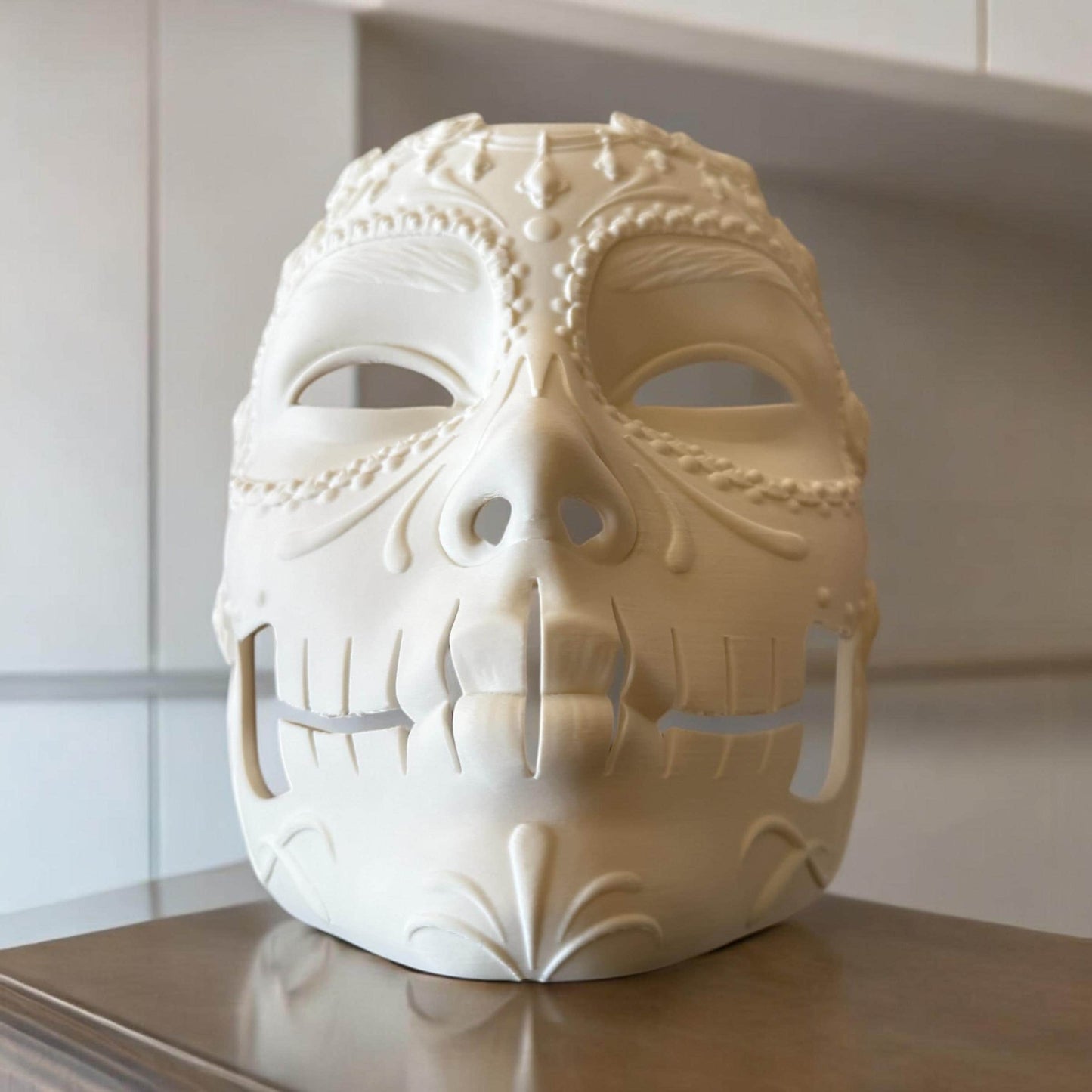 Sant Catrina mask, Santa Catrina Mask - Unique Japanese Art, japanese mask