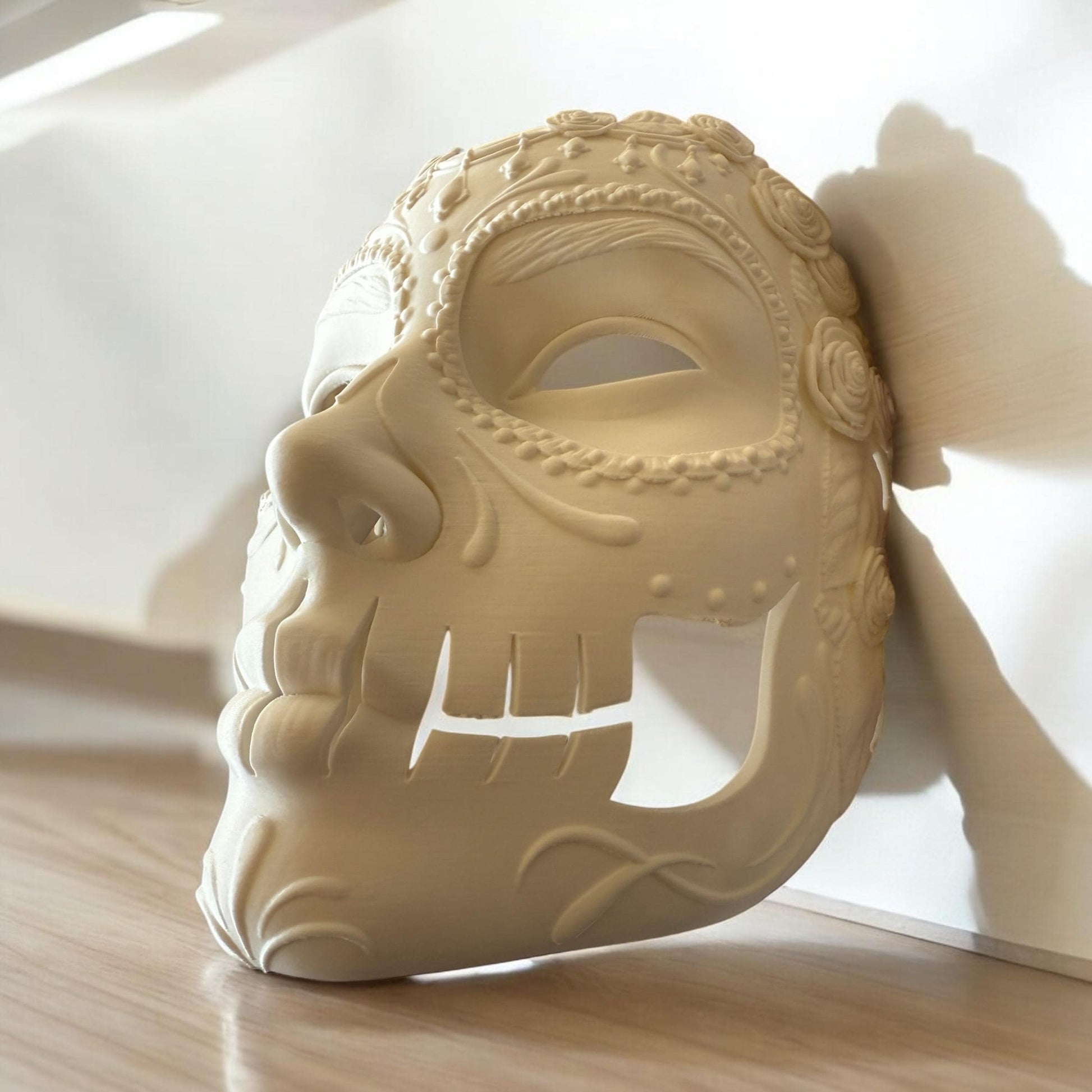 Sant Catrina mask, Santa Catrina Mask - Unique Japanese Art, japanese mask