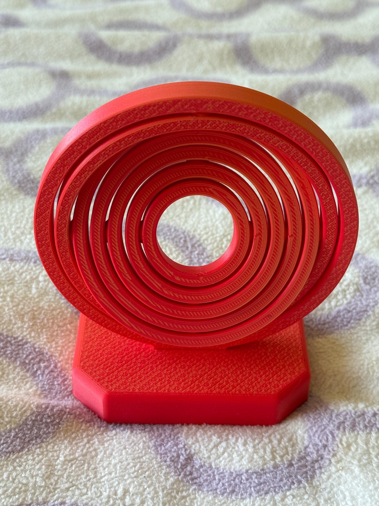 Desktop mini gyro | 3D Printed Kinetic Motion Display
