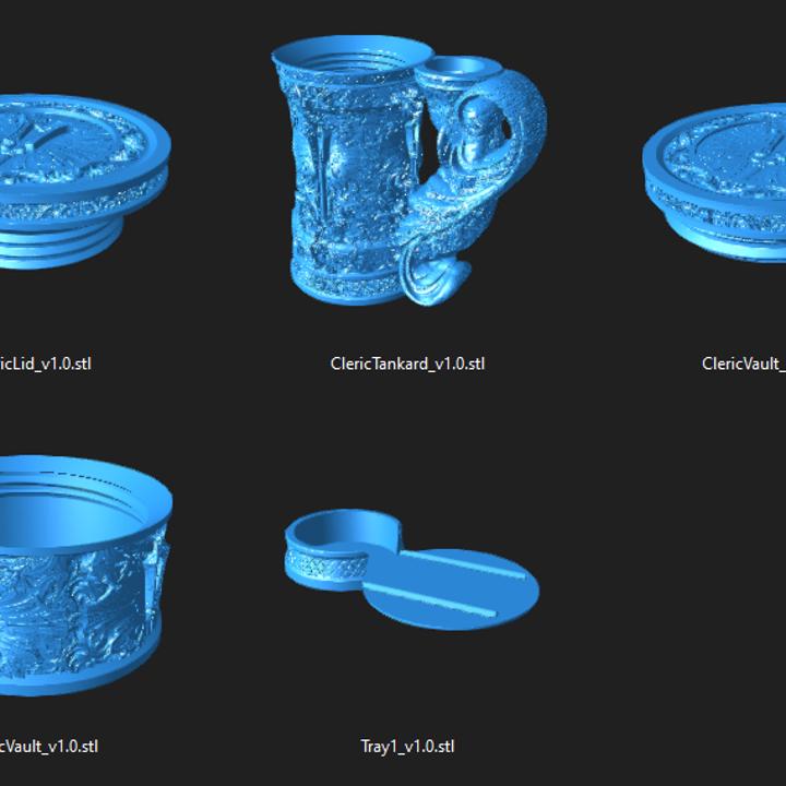 Cleric Tankard Dice Tower | Dungeons and Dragons | DnD | D&D | RPG Game | Pathfinder | Barbarian Tankard and Dice Tower Combo Any color