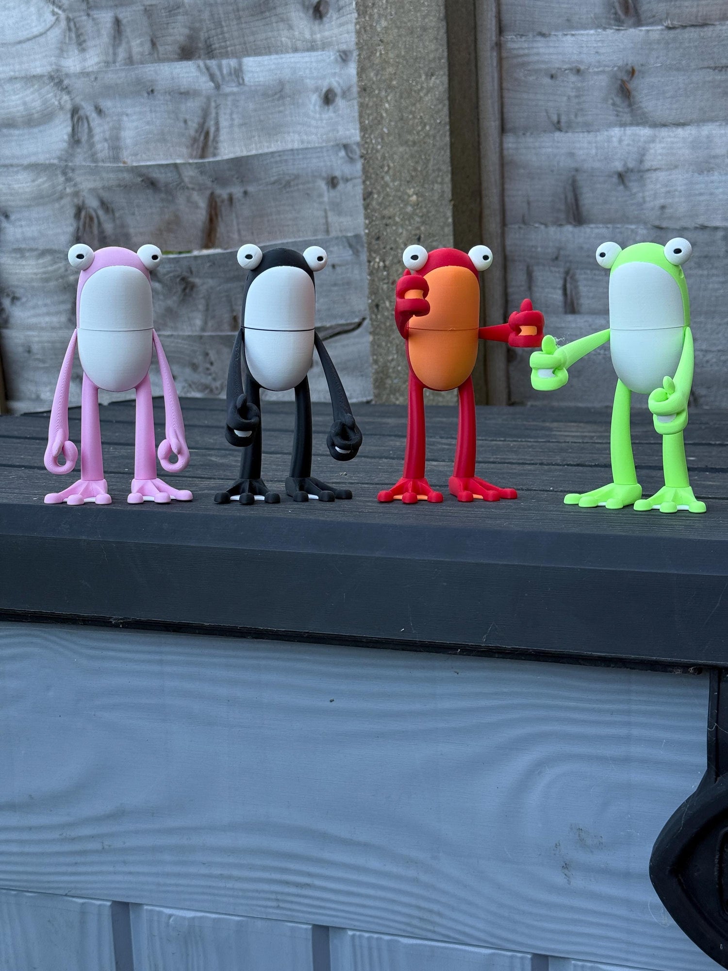Original Fly Frog – Goofy 3D-Printed Frog Collectible