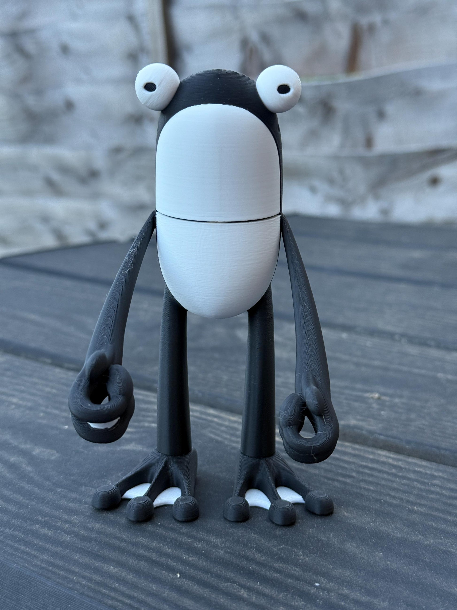 Original Fly Frog – Goofy 3D-Printed Frog Collectible