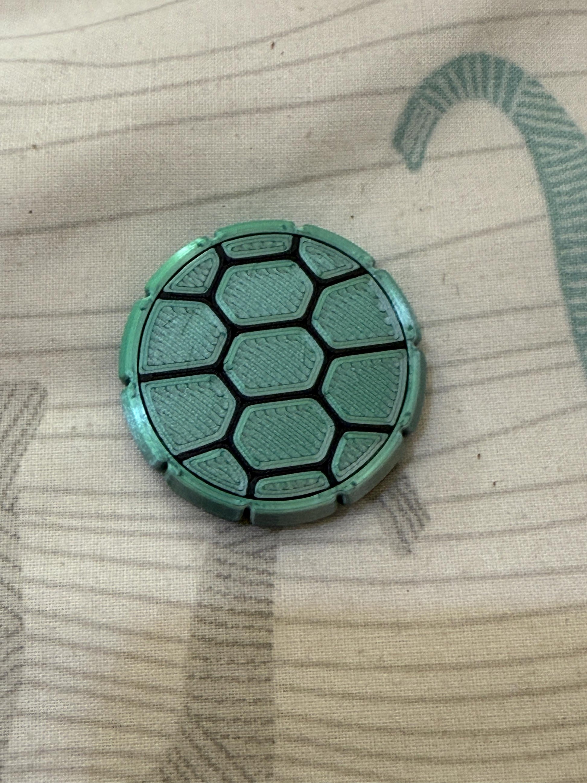 OG Flipster - Reptilian | Hypnotic Flip Tricks Fidget -Dual Sided Quiet Side / Loud Side Magnetic Slider - Haptic Coin