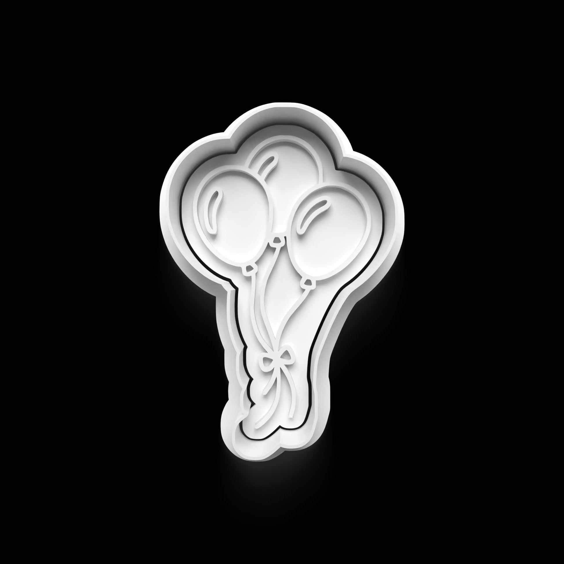 Balloon Cookie Cutter Set – 3D Printed – Perfect for Parties, Birthdays & Baby Showers