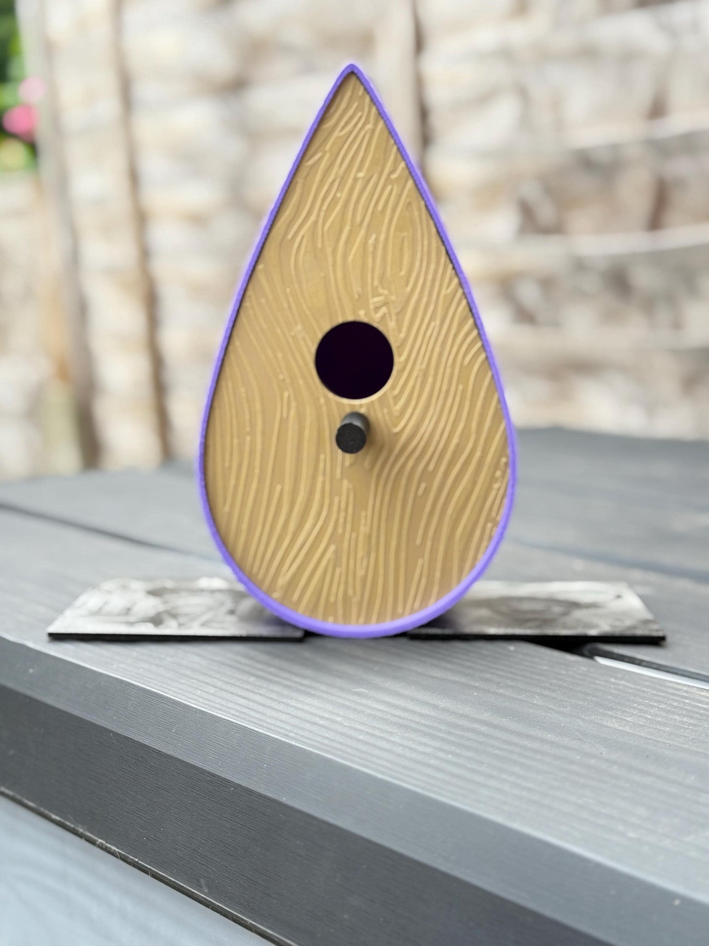 3D Printed Birdhouse – Custom Two-Color Design | Modern Garden Décor for Feathered Friends