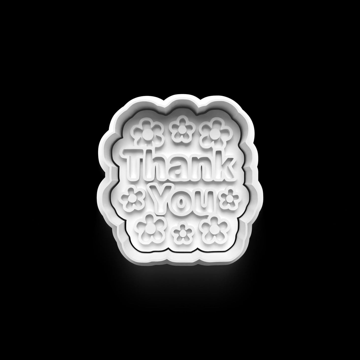 Thank you Cookie Cutter Set – 3D Printed