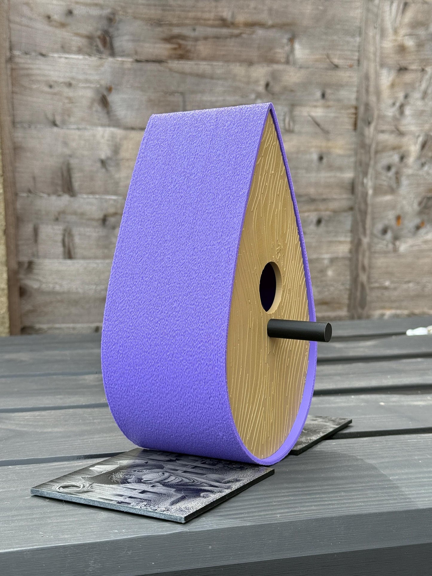 3D Printed Birdhouse – Custom Two-Color Design | Modern Garden Décor for Feathered Friends