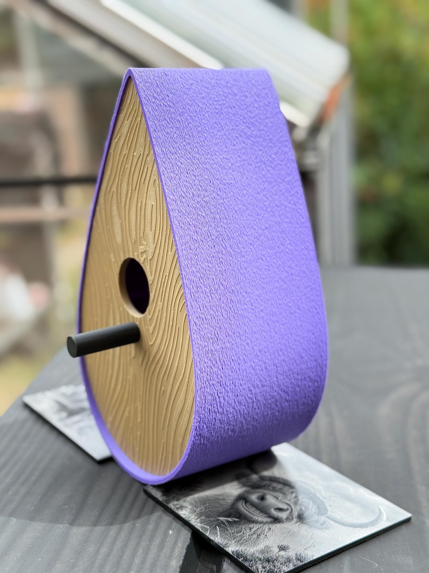 3D Printed Birdhouse – Custom Two-Color Design | Modern Garden Décor for Feathered Friends