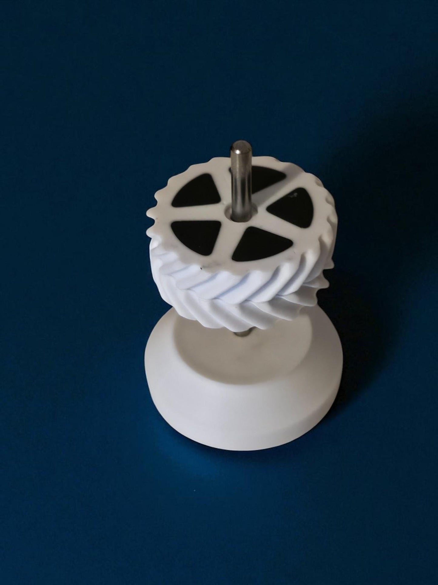 Handmade Magnetic Levitating Revolver design fidget Toy, Spin, Flip Gadget.