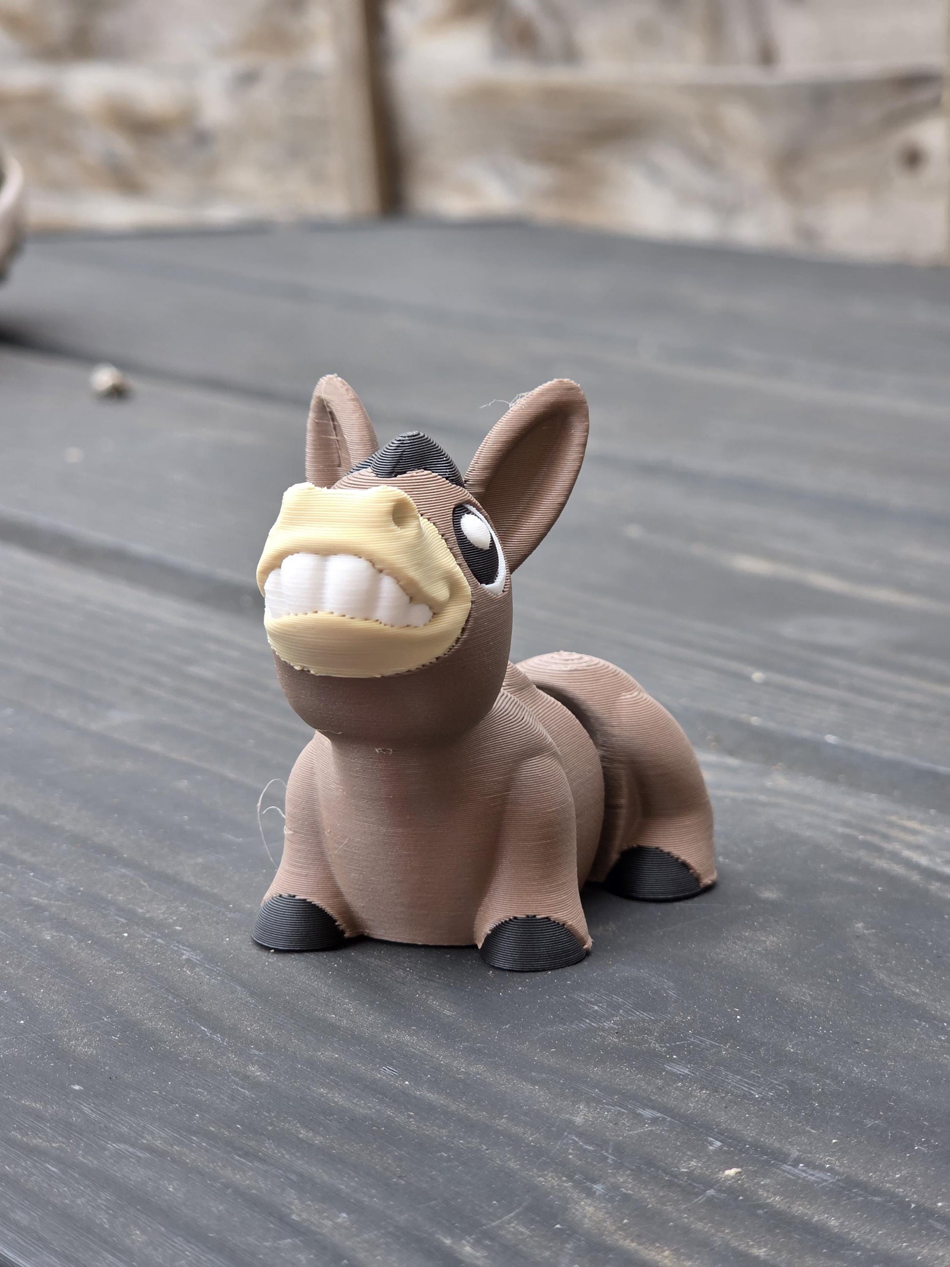 Fidget Donkey Toy – 3D Printed Articulated Animal