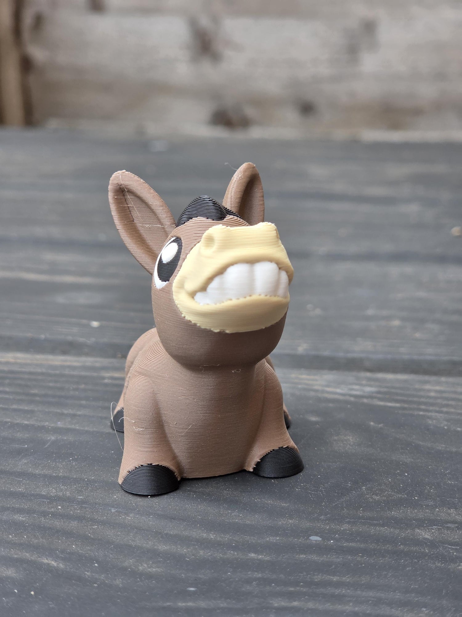 Fidget Donkey Toy – 3D Printed Articulated Animal