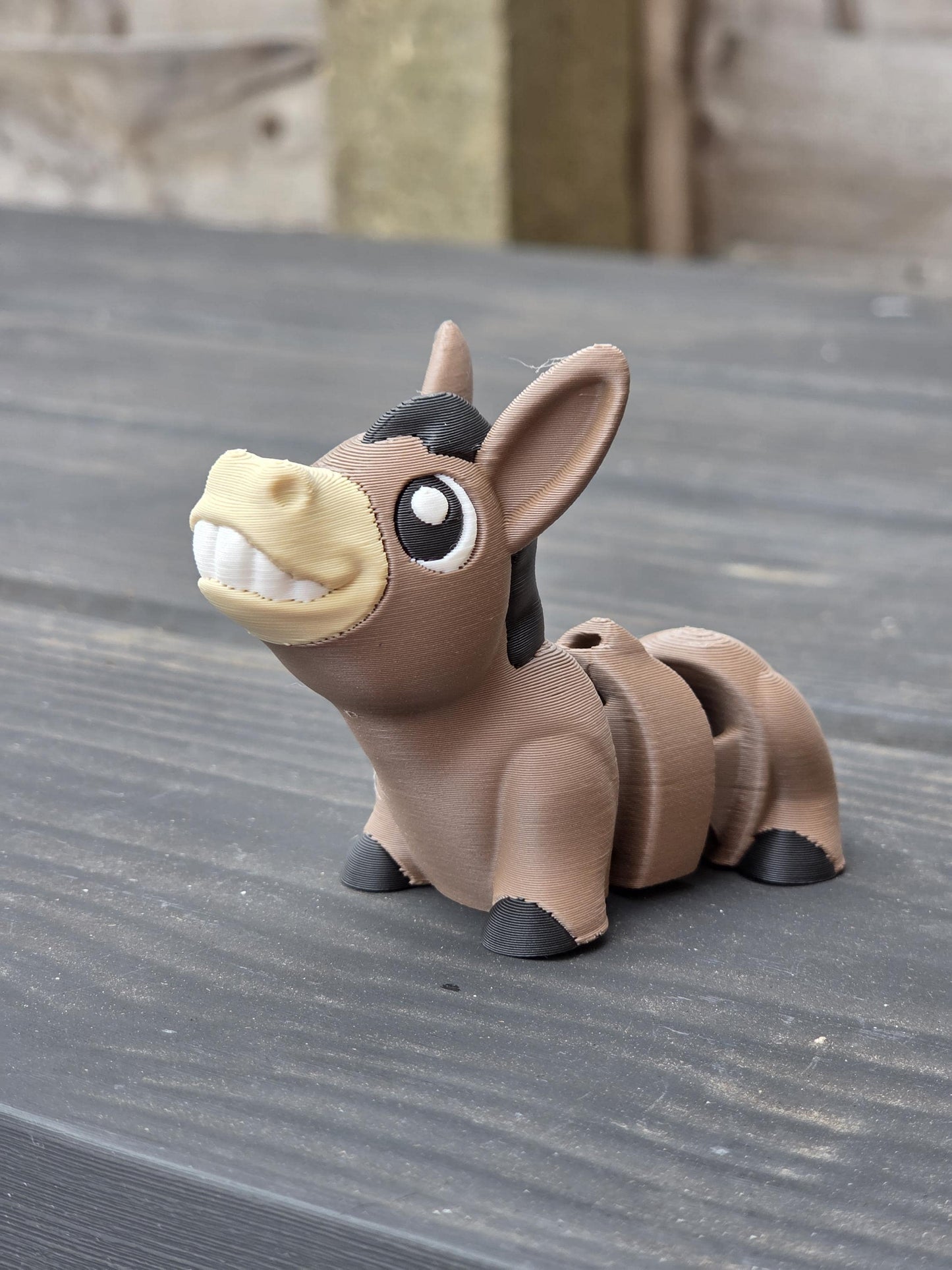 Fidget Donkey Toy – 3D Printed Articulated Animal