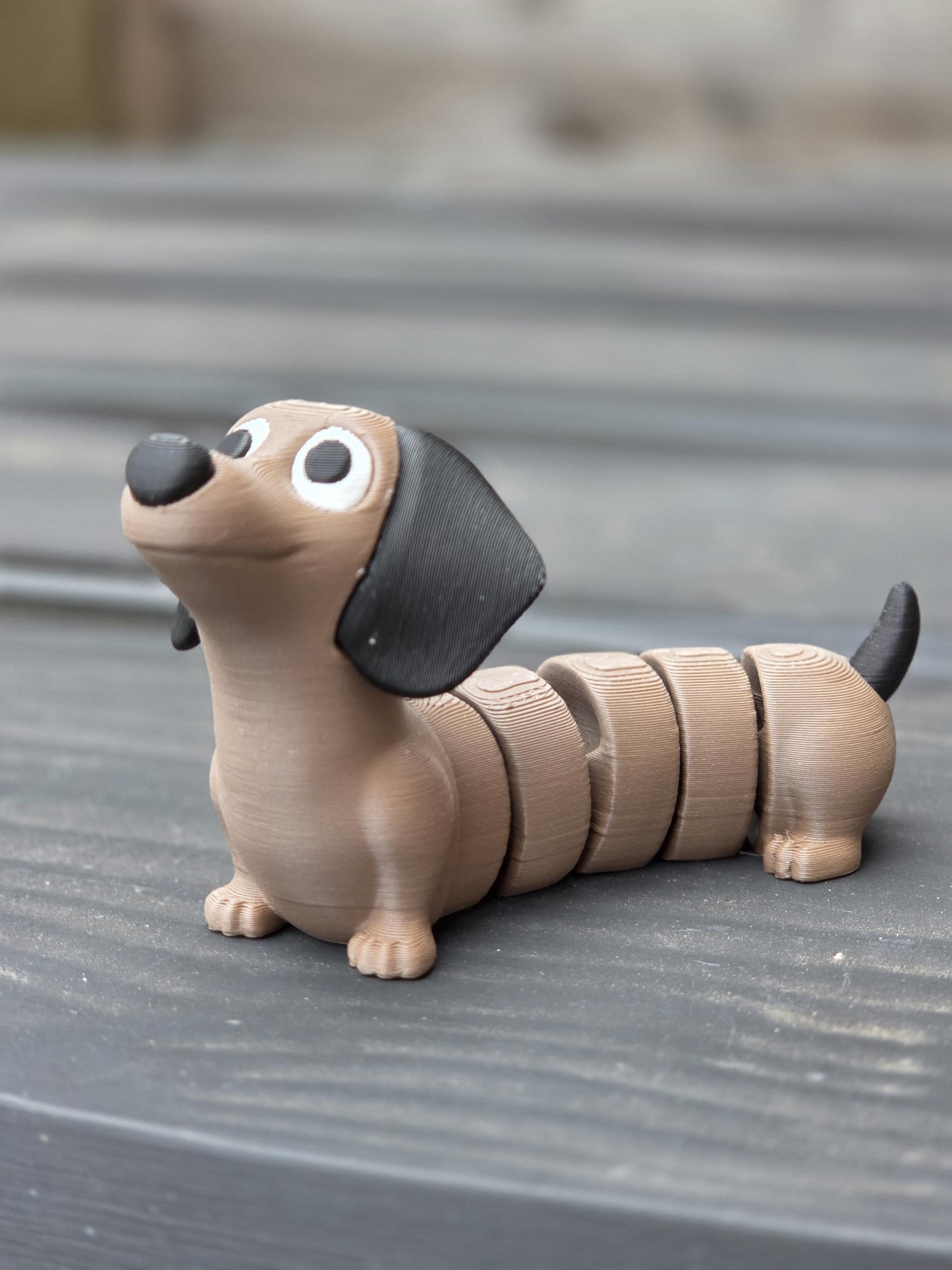 Flexi Dachshund Sausage Dog – 3D Printed Articulated Toy