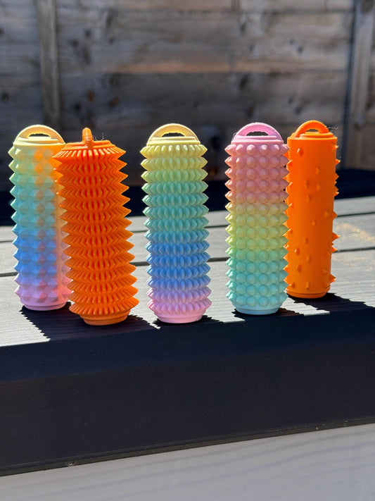 Fidget Roller | Textured Sensory Tool for Deep Pressure | Firm Tactile Stim Toy | Portable Fidget for Teens & Adults