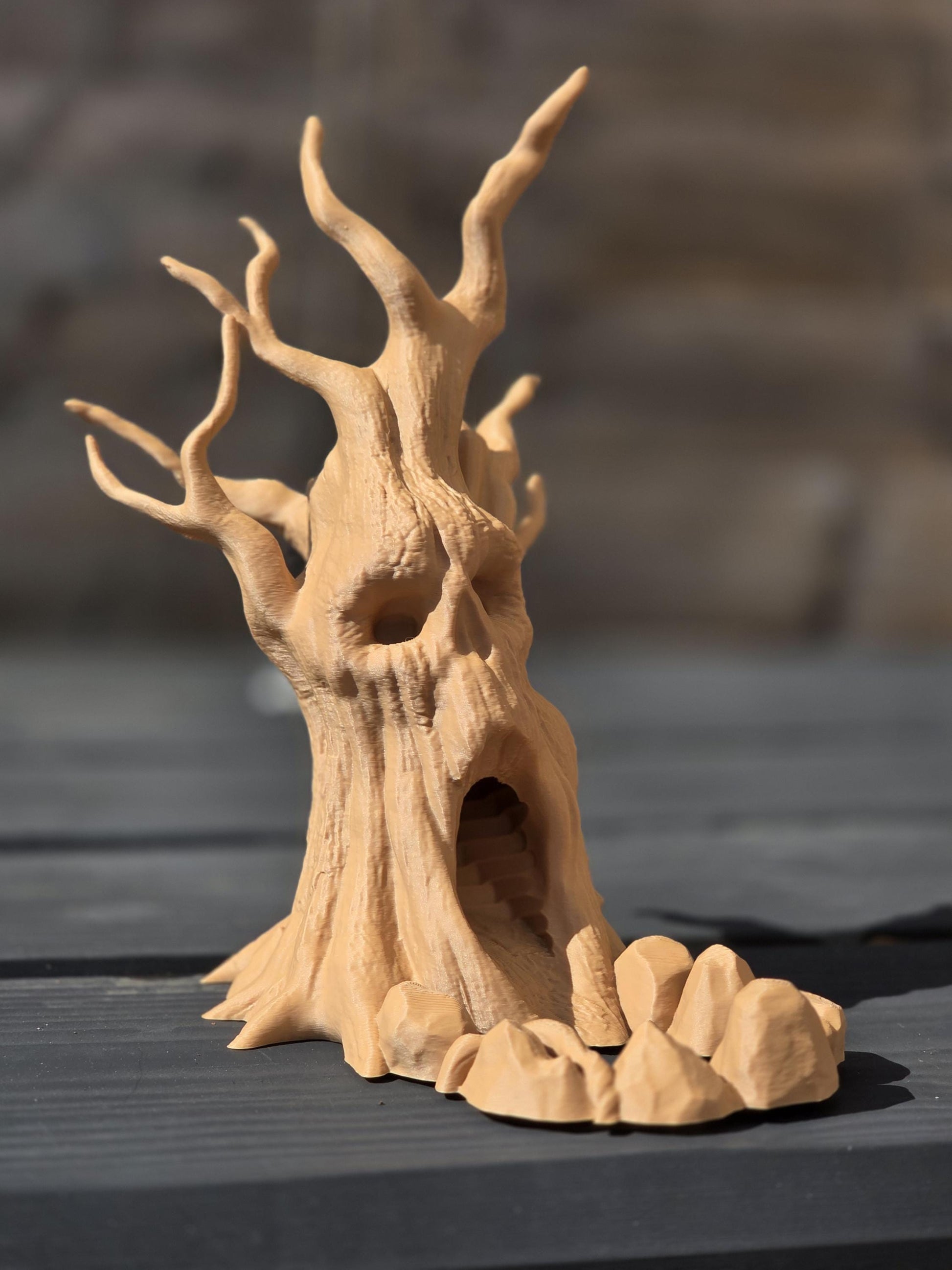 Haunted Hallow Tree Dice Tower | 3D Printed | DnD, Pathfinder, TTRPG Accessories