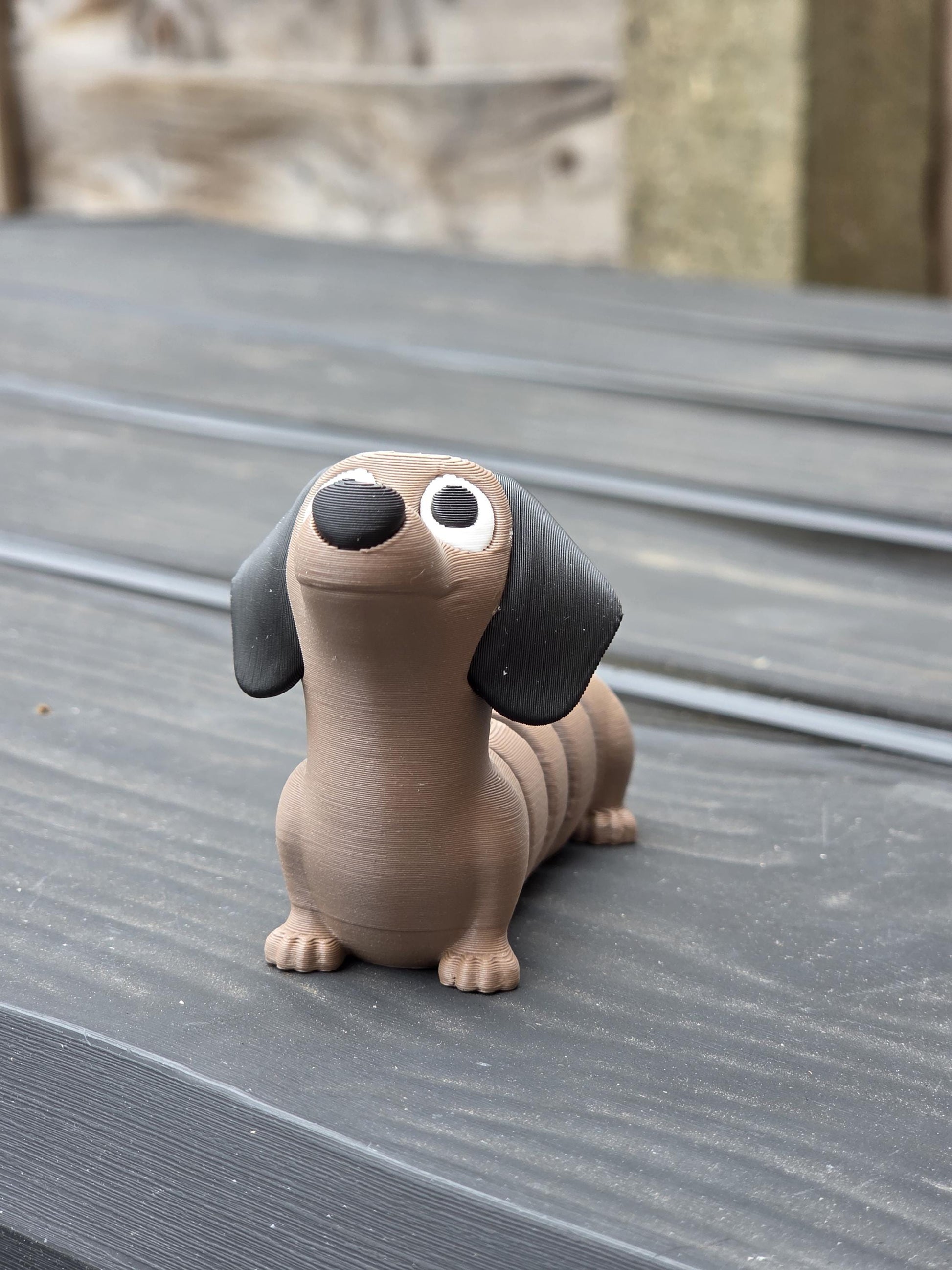 Flexi Dachshund Sausage Dog – 3D Printed Articulated Toy