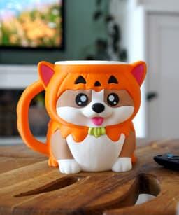 Kevin the Corgi Ice Cream Pint Holder | Eco Friendly 3D Printed Pint Cozy Cute Gift for Ice Cream Lovers