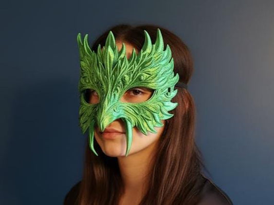 Beautiful Wearable 3D Printed Owl Mask – Custom Colors Available