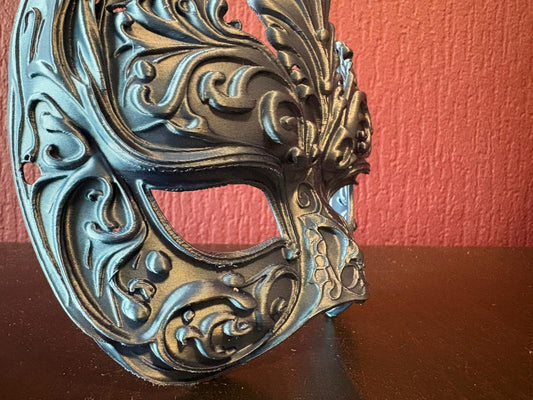Elegant 3D Printed Mask – Custom Colors Available