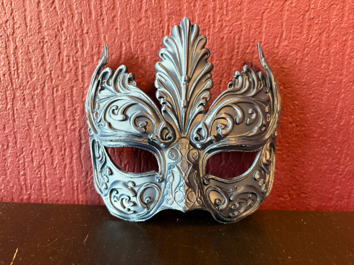 Elegant 3D Printed Mask – Custom Colors Available