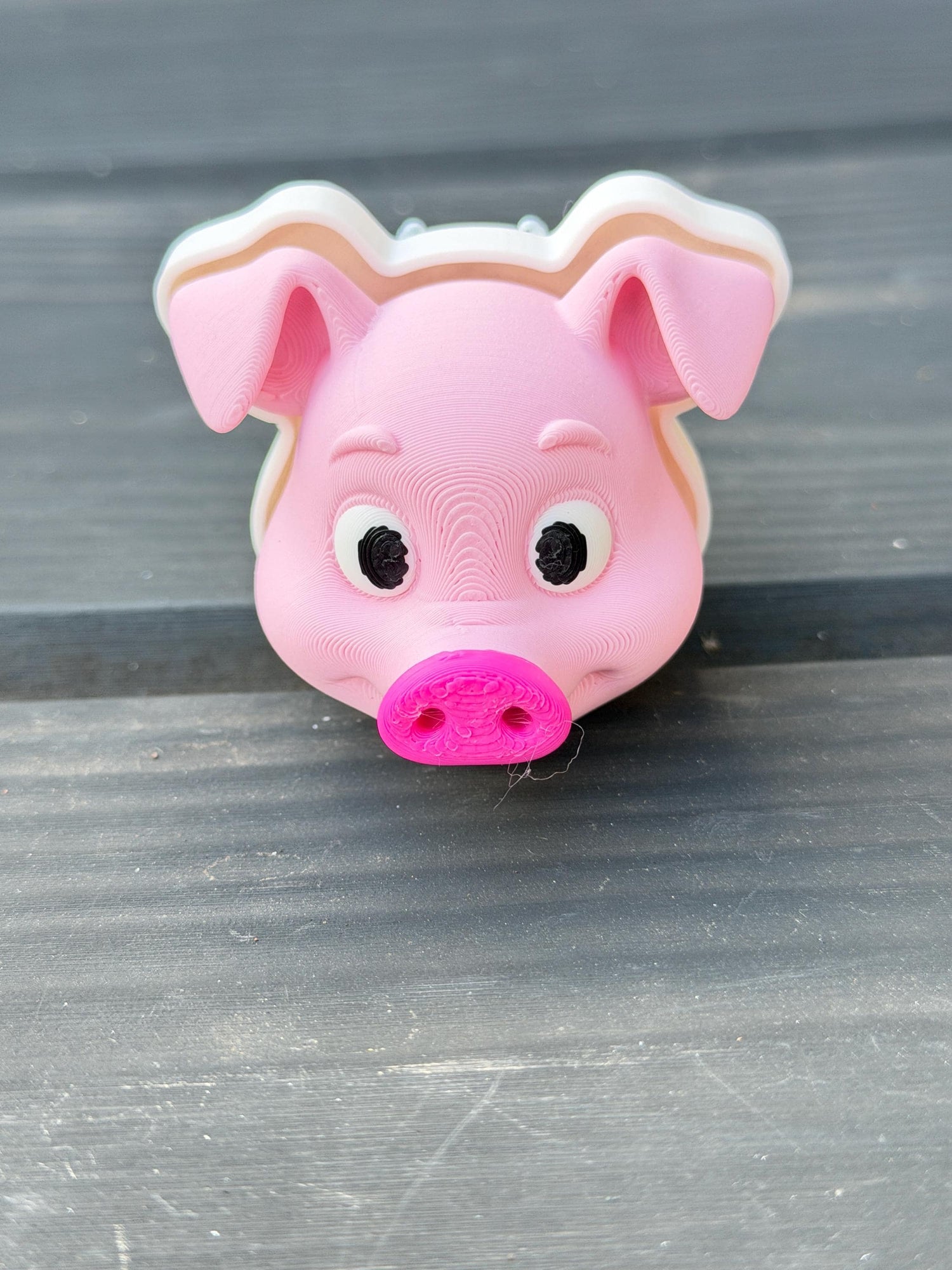3D Printed Pig Clicker – Cute Fidget Toy for Stress & Focus