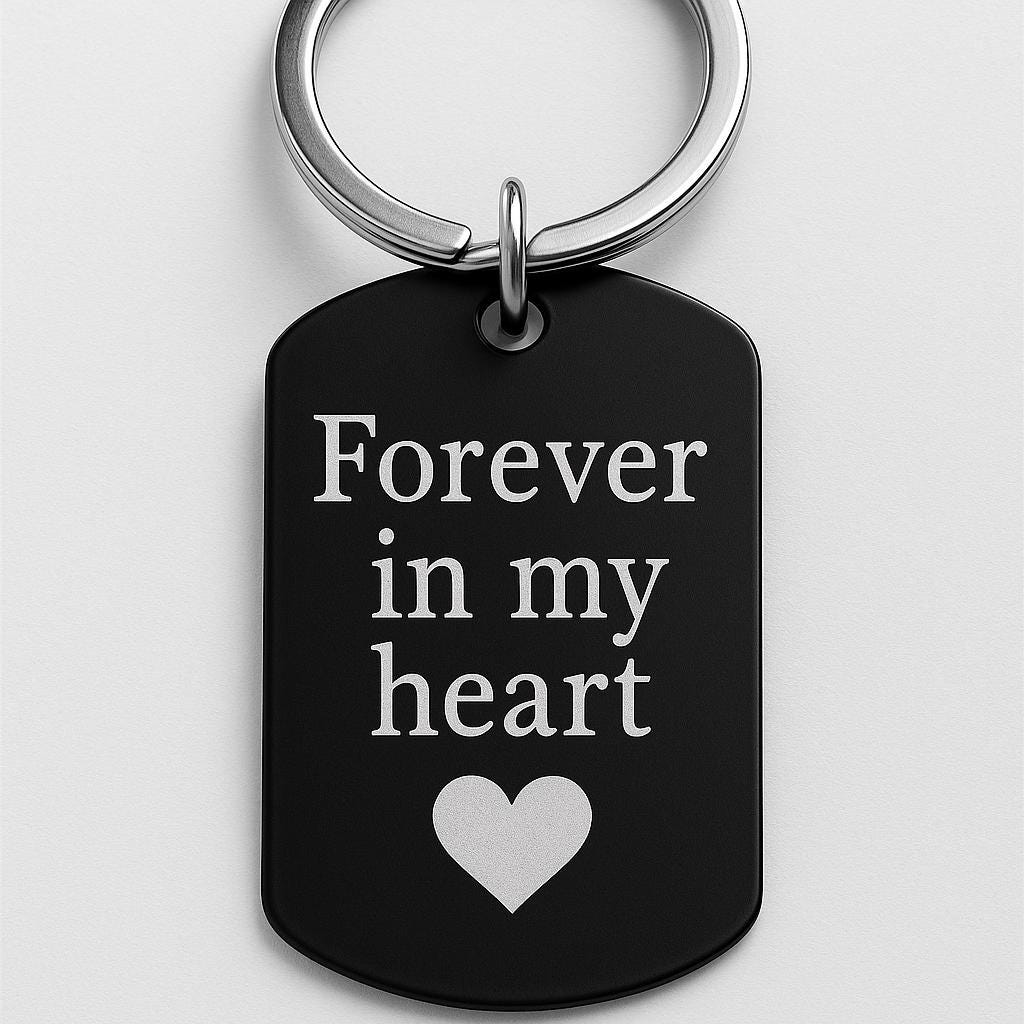 Personalized Pet Photo Keyring – Custom Engraved Aluminum | Dog & Cat Memorial Gift, Pet Loss Keepsake, Pet Portrait Keychain