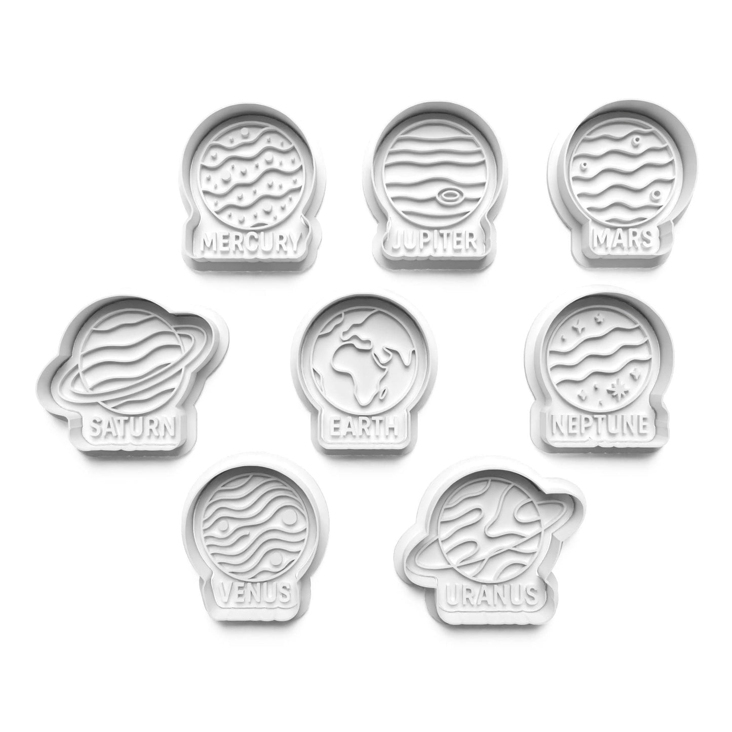 Purr-fect Your Baking with Our Adorable planets Cookie Cutter Set! 1035