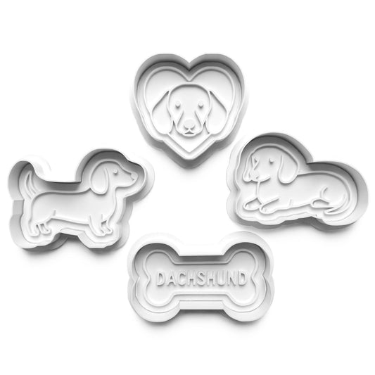 Purr-fect Your Baking with Our Adorable dachshund cookie cutters Cookie Cutter Set! 1042