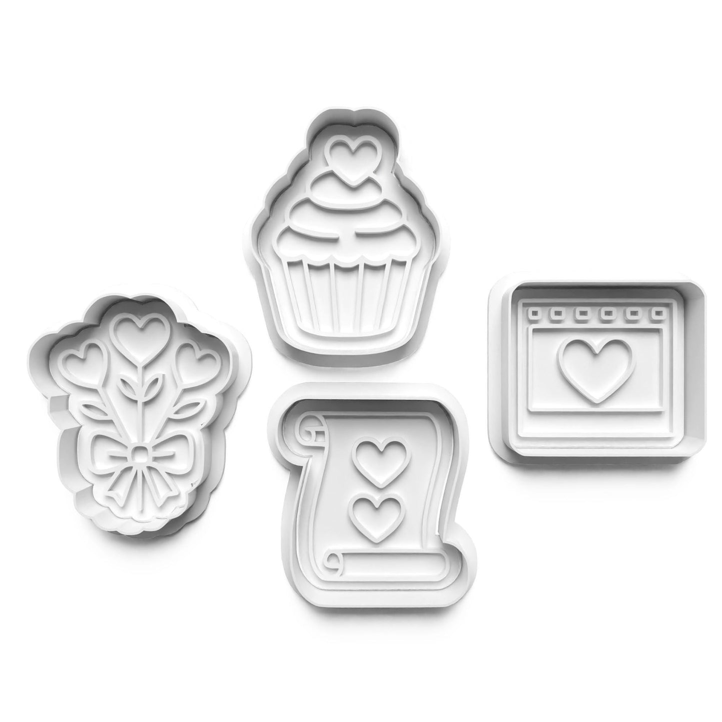 Purr-fect Your Baking with Our Adorable valentines cookie cutters Cookie Cutter Set! 1050
