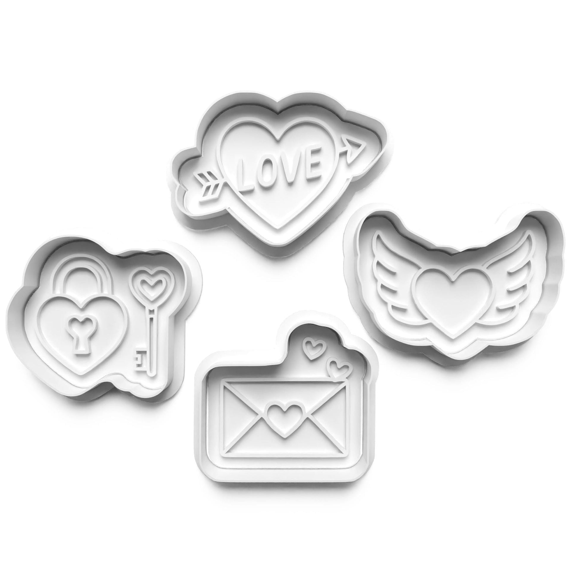 Purr-fect Your Baking with Our Adorable valentines cookie cutters Cookie Cutter Set! 1052