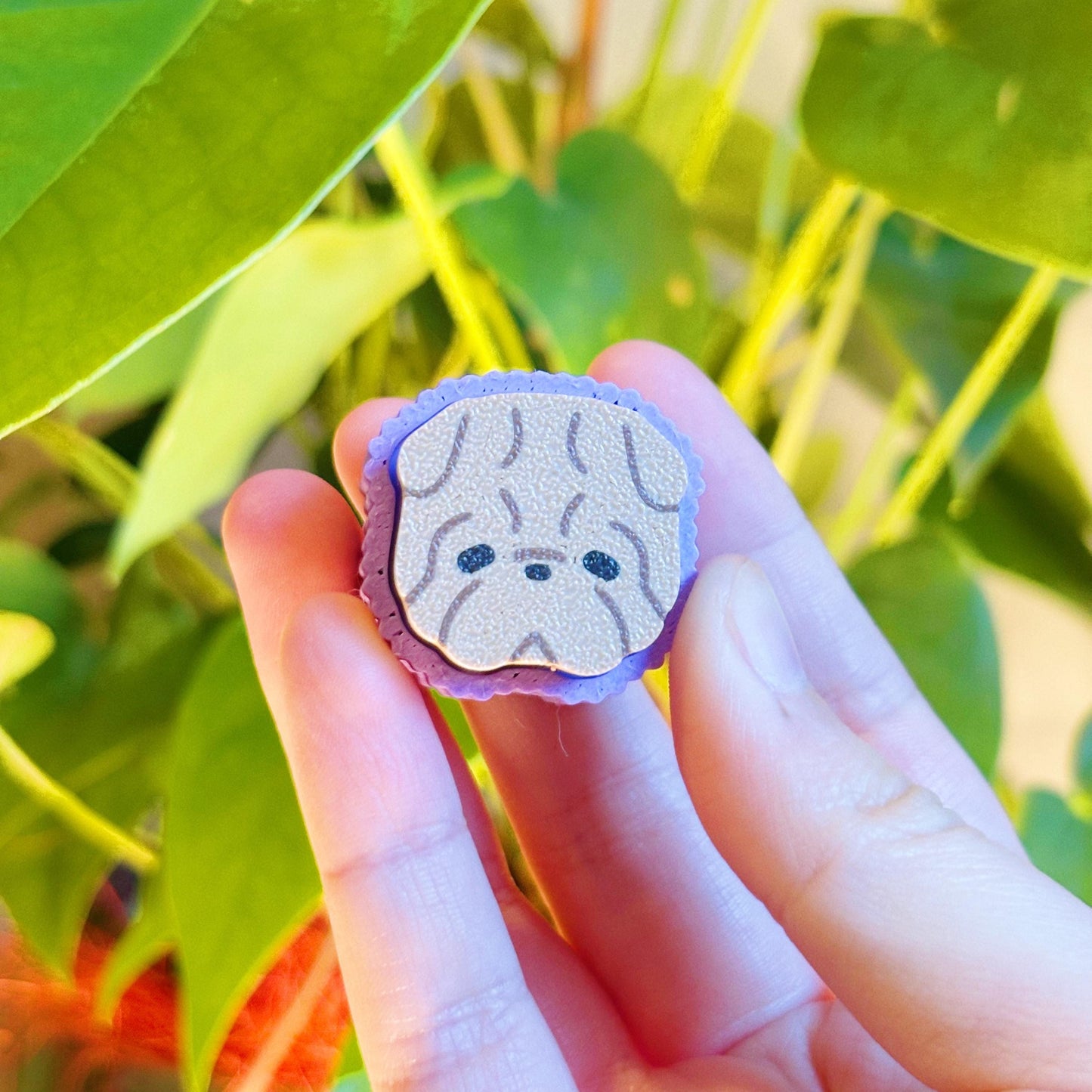 3D Printed Puppies Collection Clicker Fidget | ADHD Sensory Toy | Quiet Stress Relief Button | Focus & Anxiety Aid | Desk Fidget