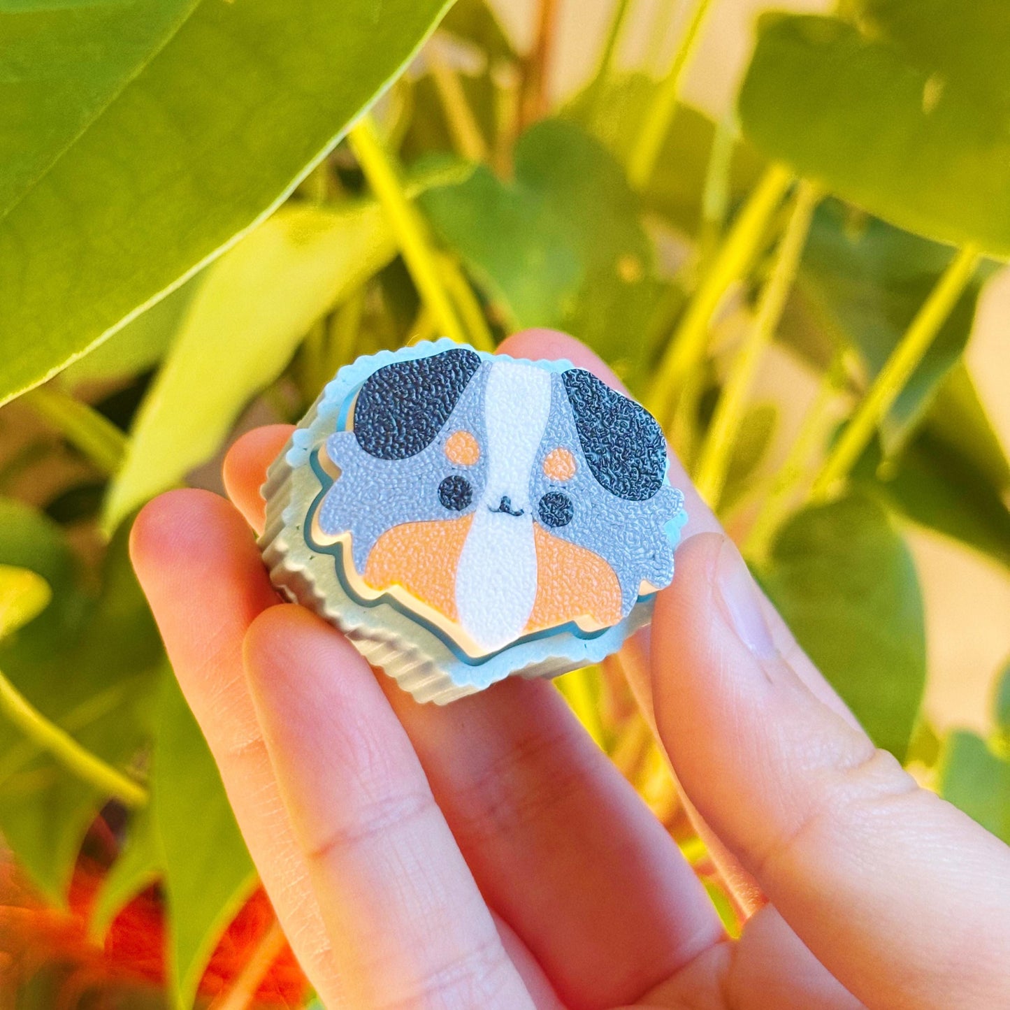 3D Printed Puppies Collection Clicker Fidget | ADHD Sensory Toy | Quiet Stress Relief Button | Focus & Anxiety Aid | Desk Fidget