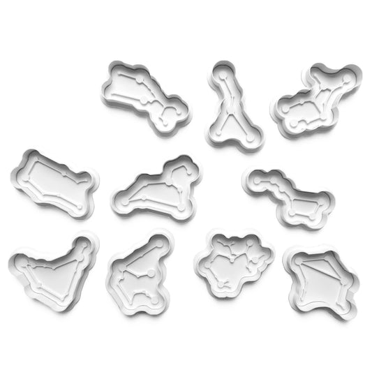 Purr-fect Your Baking with Our Adorable star constellations Cookie Cutter Set! 1035
