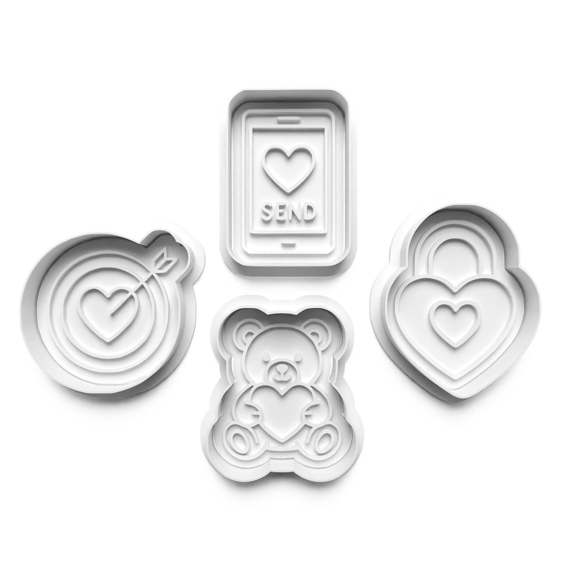 Purr-fect Your Baking with Our Adorable valentines cookie cutters Cookie Cutter Set! 1049