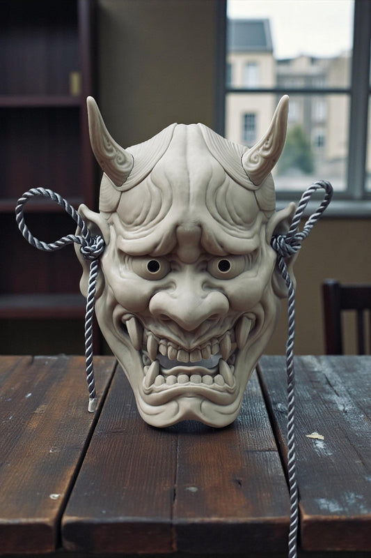 3D Printed Nueva hannya irezumi Mask – Japanese Mythology Dream-Eater