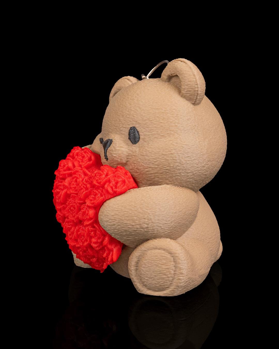 3D Printed Heart blossom Love Bear