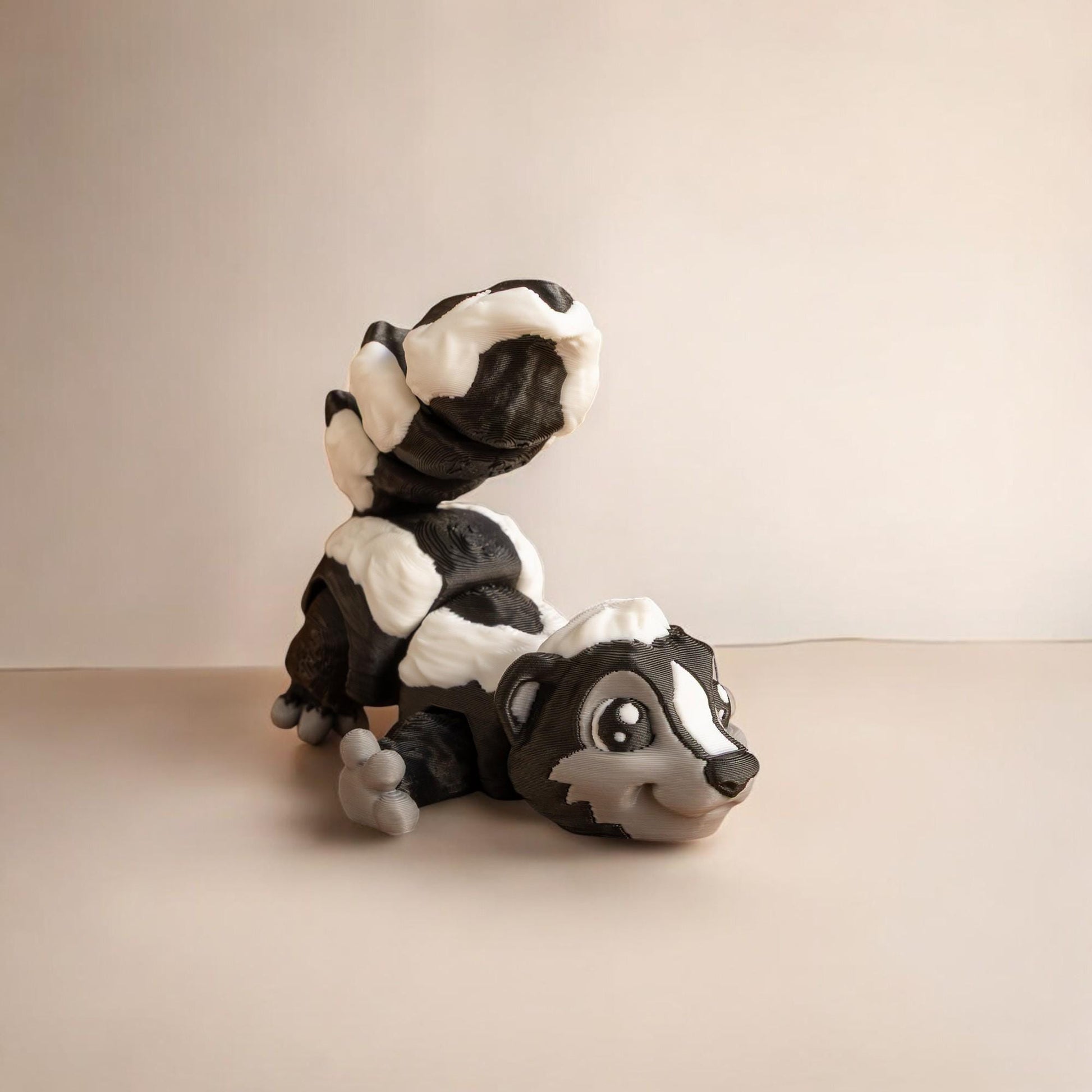 Meet the Ultimate 3D-Printed Skunk Mini Keyring