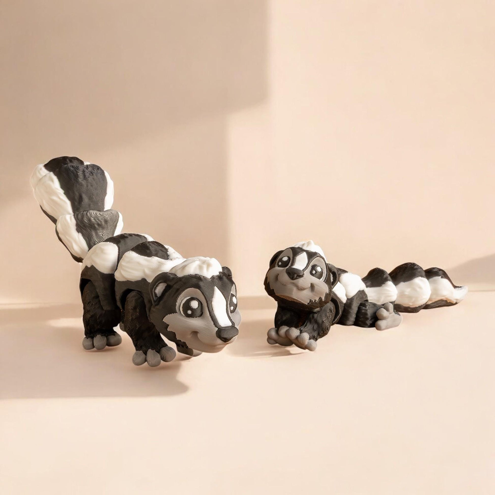 Meet the Ultimate 3D-Printed Skunk Mini Keyring