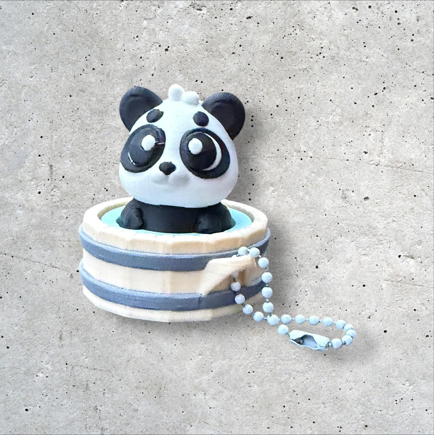 3D Printed Hot spring Panda Clicker Fidget | ADHD Sensory Toy | Quiet Stress Relief Button | Focus & Anxiety Aid | Desk Fidget