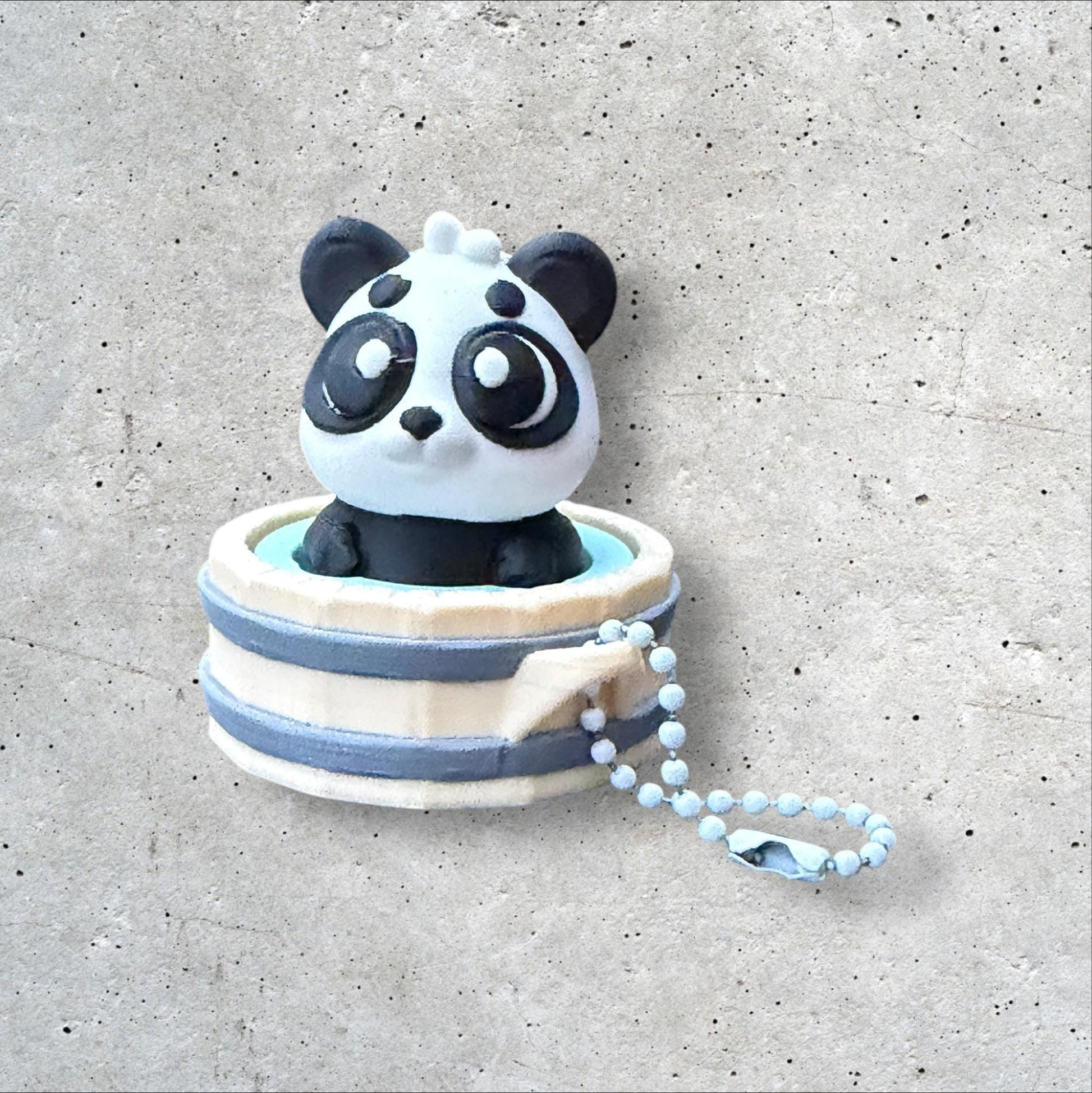3D Printed Hot spring Panda Clicker Fidget | ADHD Sensory Toy | Quiet Stress Relief Button | Focus & Anxiety Aid | Desk Fidget