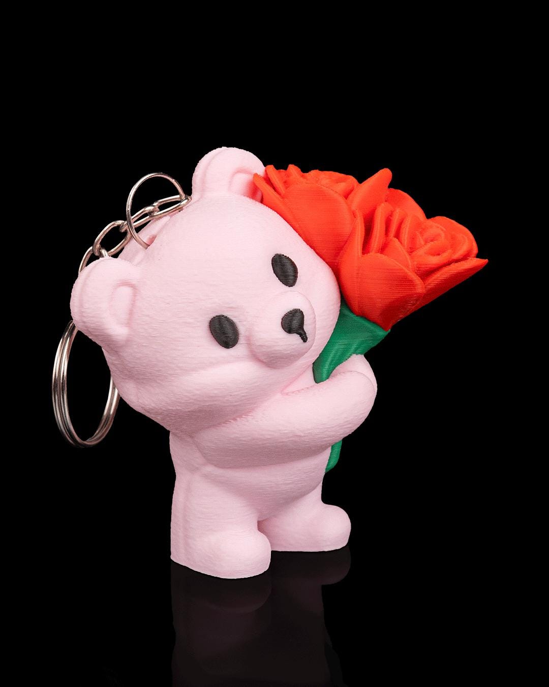 3D Printed Heart Blossom Love Bear