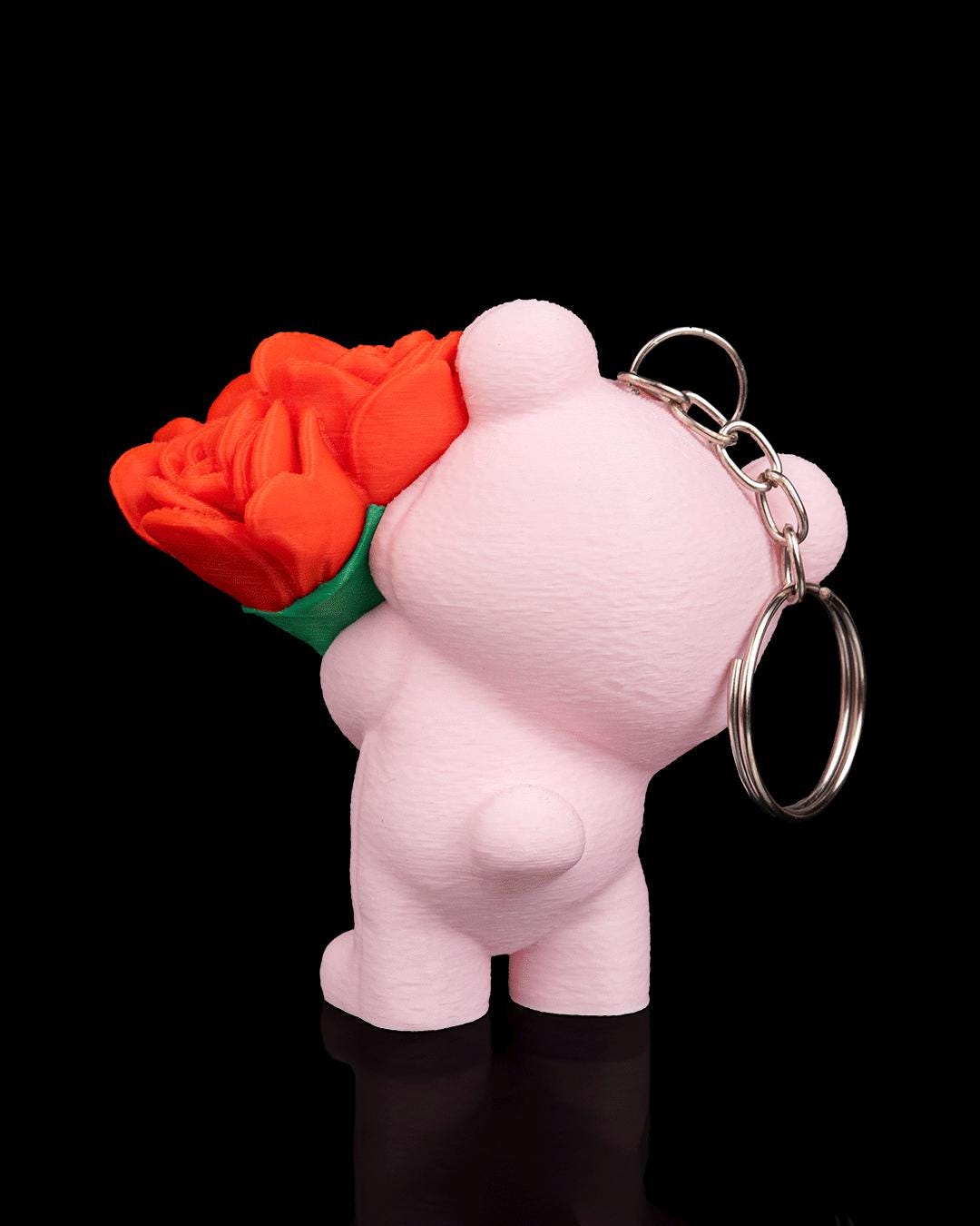 3D Printed Heart Blossom Love Bear