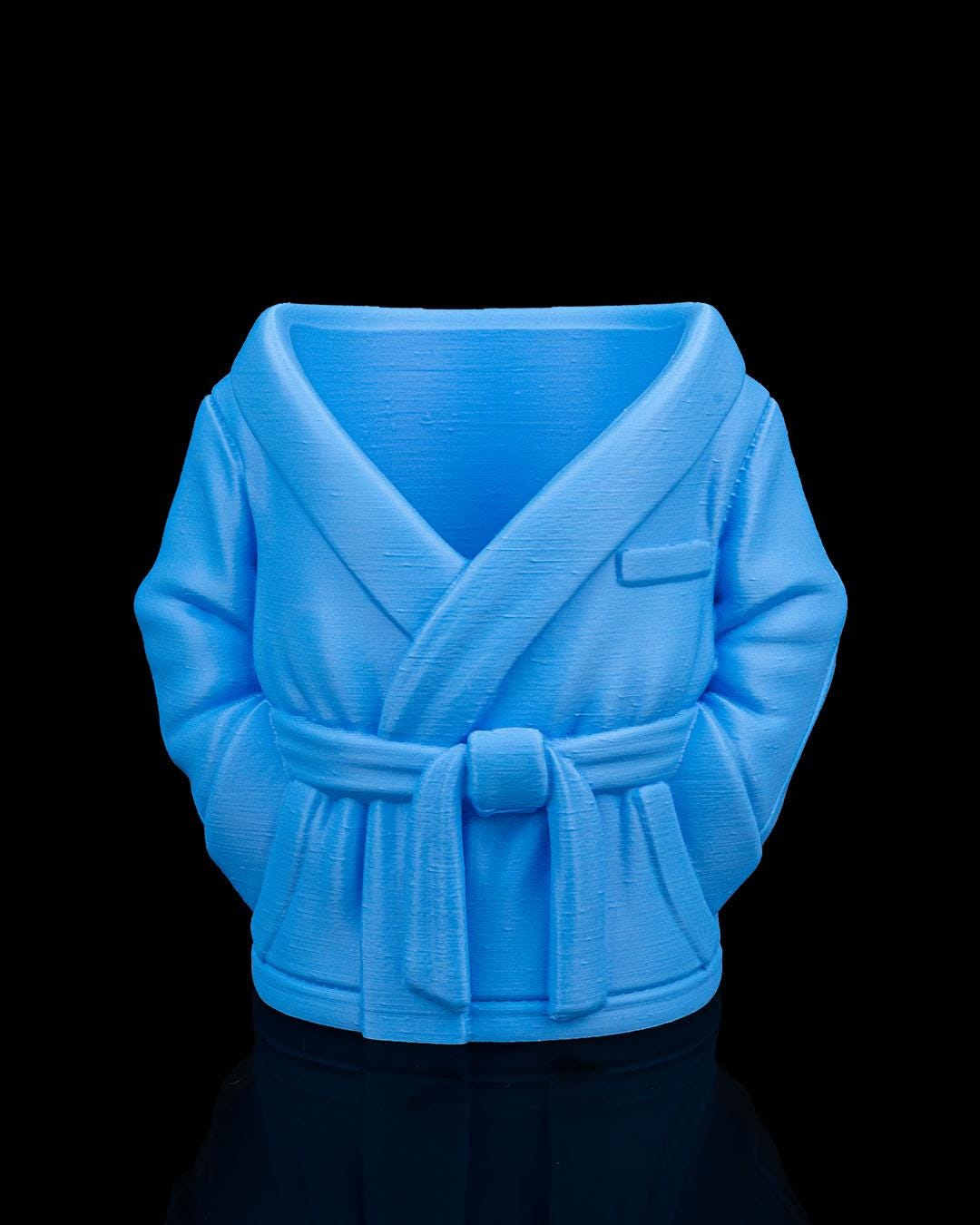 Bathrobe Can Holder – 3D Printed Bathrobe Can Sleeve, Cozy Drink Holder, Funny Gift for Him & Her
