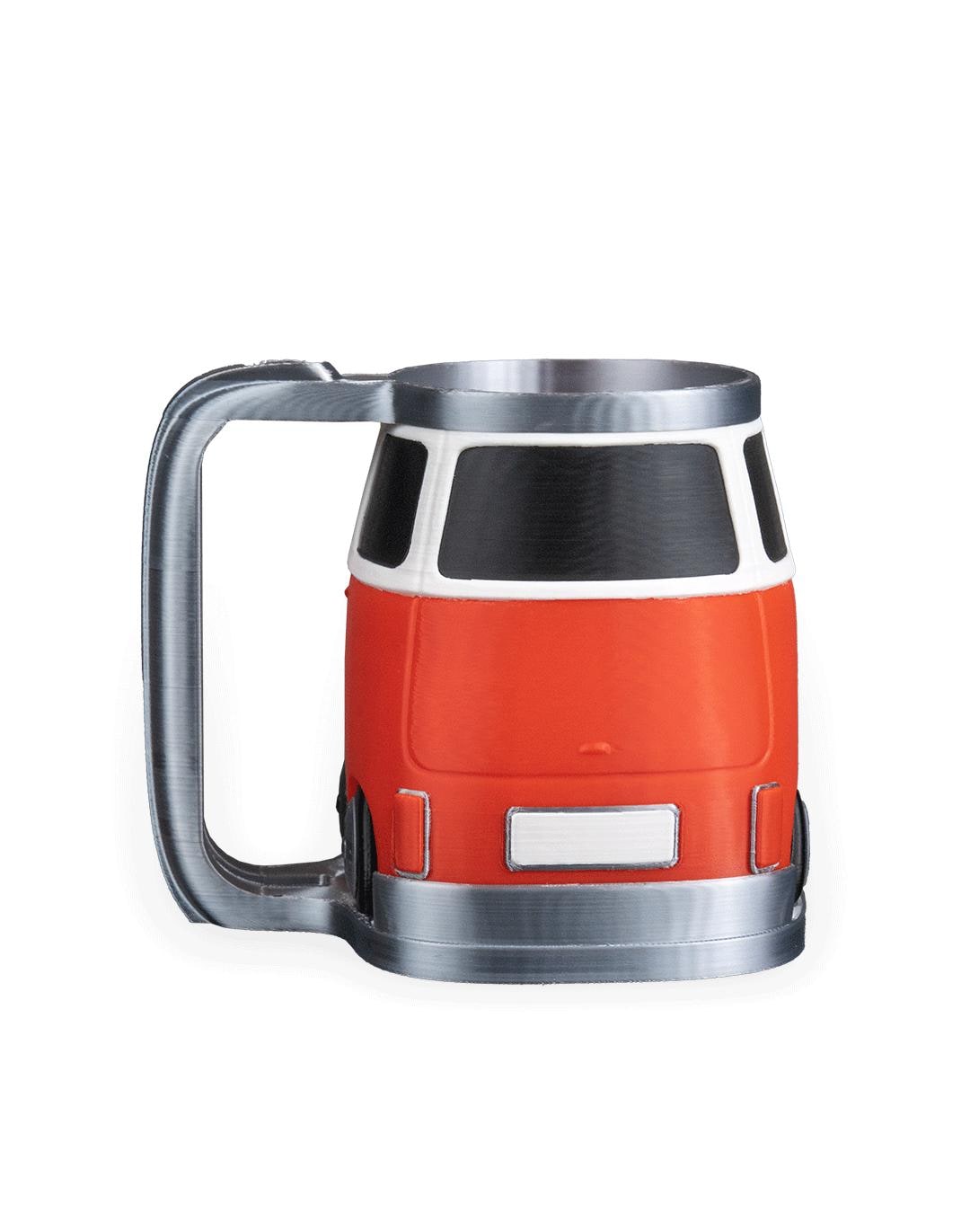 Retro Van Can Holder Beach Style Drink Holder for Desk Bar or Gift Can Holder 3D Printed Cozy Drink Holder Funny Gift for Him & Her