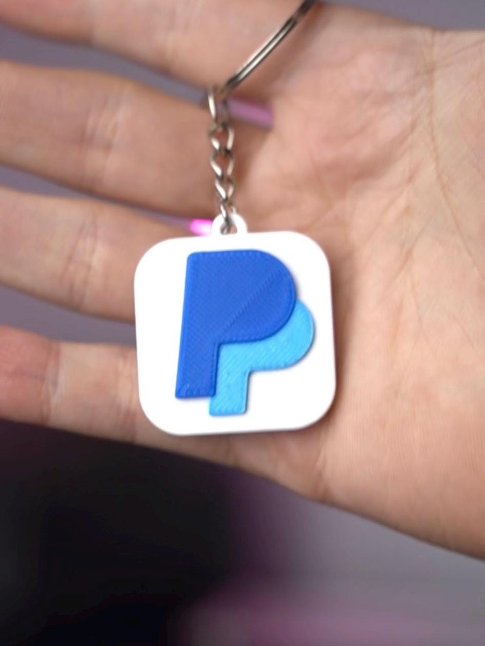 Personalised NFC Keychain | Custom NFC Tag with Icon | Social Media, Crypto & Contact Sharing | Gift Idea