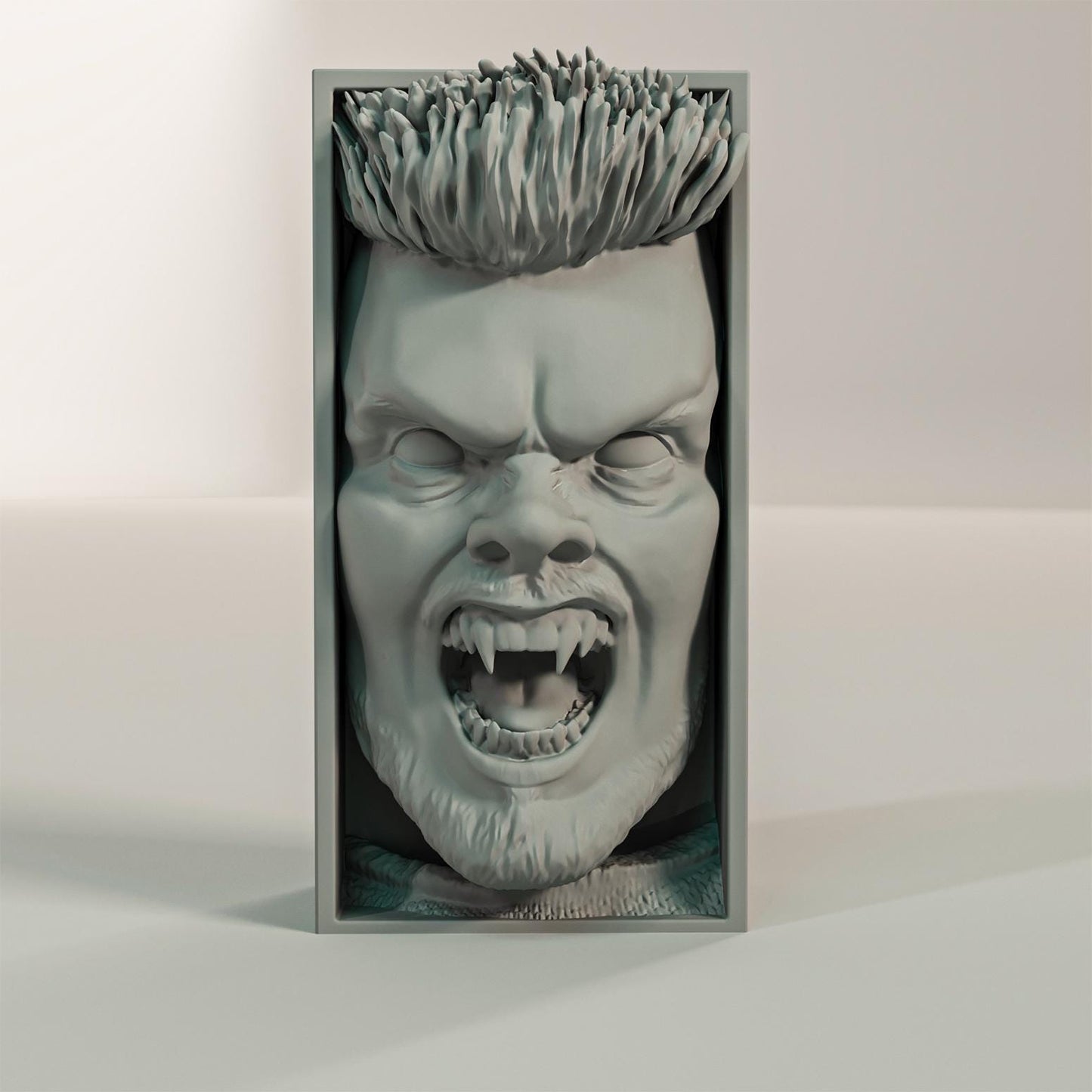 Synthetic Android Book Nook | Sci-Fi Horror Bookshelf Insert 3D Printed